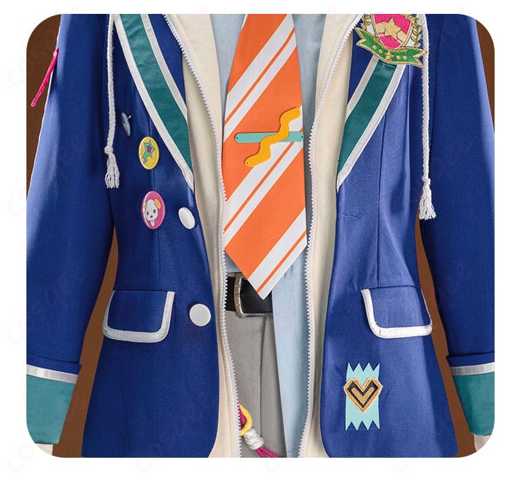 あんさんぶるスターズ!! 僕のウィーク・ポイント衣装 高峯翠 姫宮桃李 仙石忍 白鳥藍良 葵ひなた 真白友也 春川宙 コスプレ衣装|高品質・オーダーメイド可-6