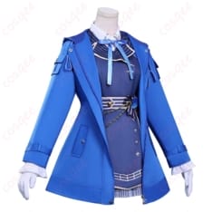 雨海ルカ VTuber コスプレ衣装 軍服風セットアップで端正に決まる一式 - 2枚目の画像（サムネイル）