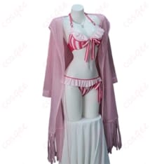 冴えない彼女の育てかた 加藤恵 清楚系水着コスプレ アウター付きで写真映え - 2枚目の画像（サムネイル）