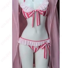 冴えない彼女の育てかた 加藤恵 清楚系水着コスプレ アウター付きで写真映え - 5枚目の画像（サムネイル）