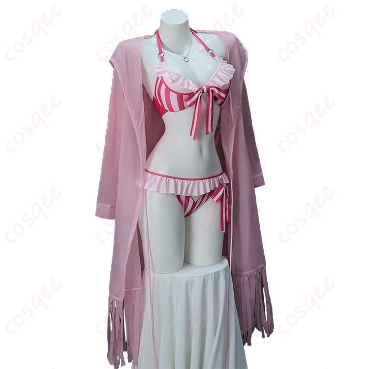 冴えない彼女の育てかた 加藤恵 清楚系水着コスプレ アウター付きで写真映え - 2枚目の画像