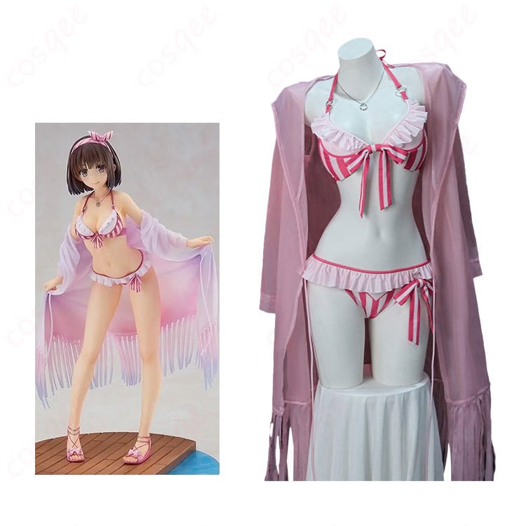 冴えない彼女の育てかた 加藤恵 水着 コスプレ衣装|コスプレ通販 COSTOWNS-1