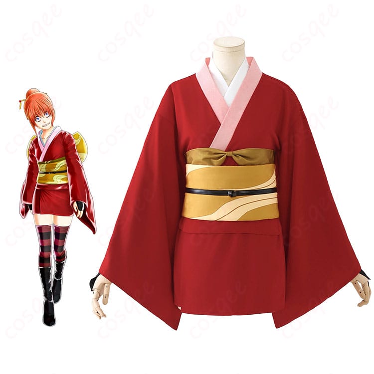 銀魂 神楽 吉原炎上篇衣装 コスプレ衣装-1