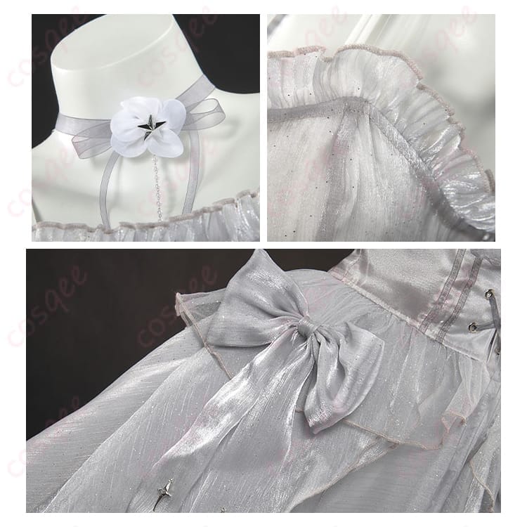 勝利の女神NIKKE シンデレラのガラスのプリンセス風コスプレで、写真もイベントも主役級 - 4枚目の画像