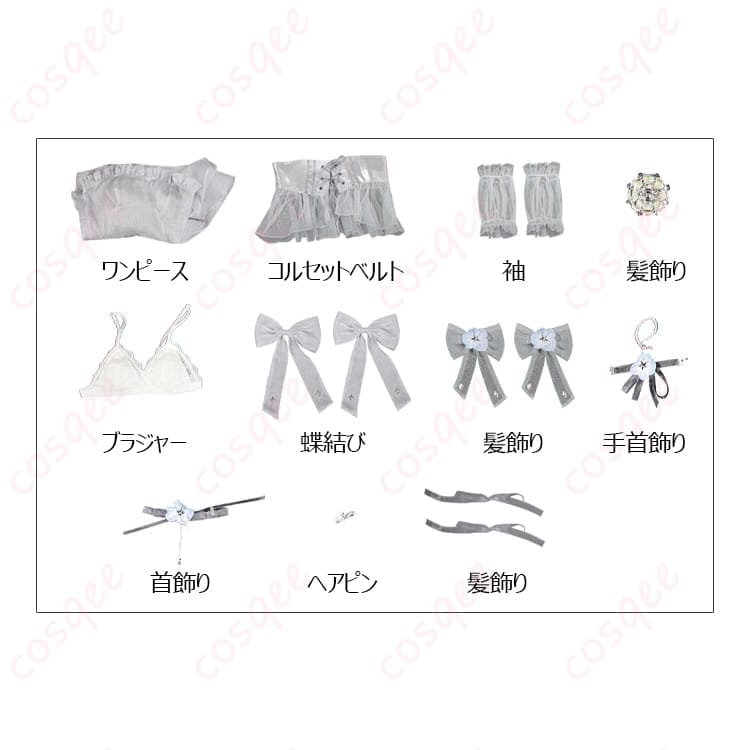 勝利の女神NIKKE シンデレラのガラスのプリンセス風コスプレで、写真もイベントも主役級 - 5枚目の画像