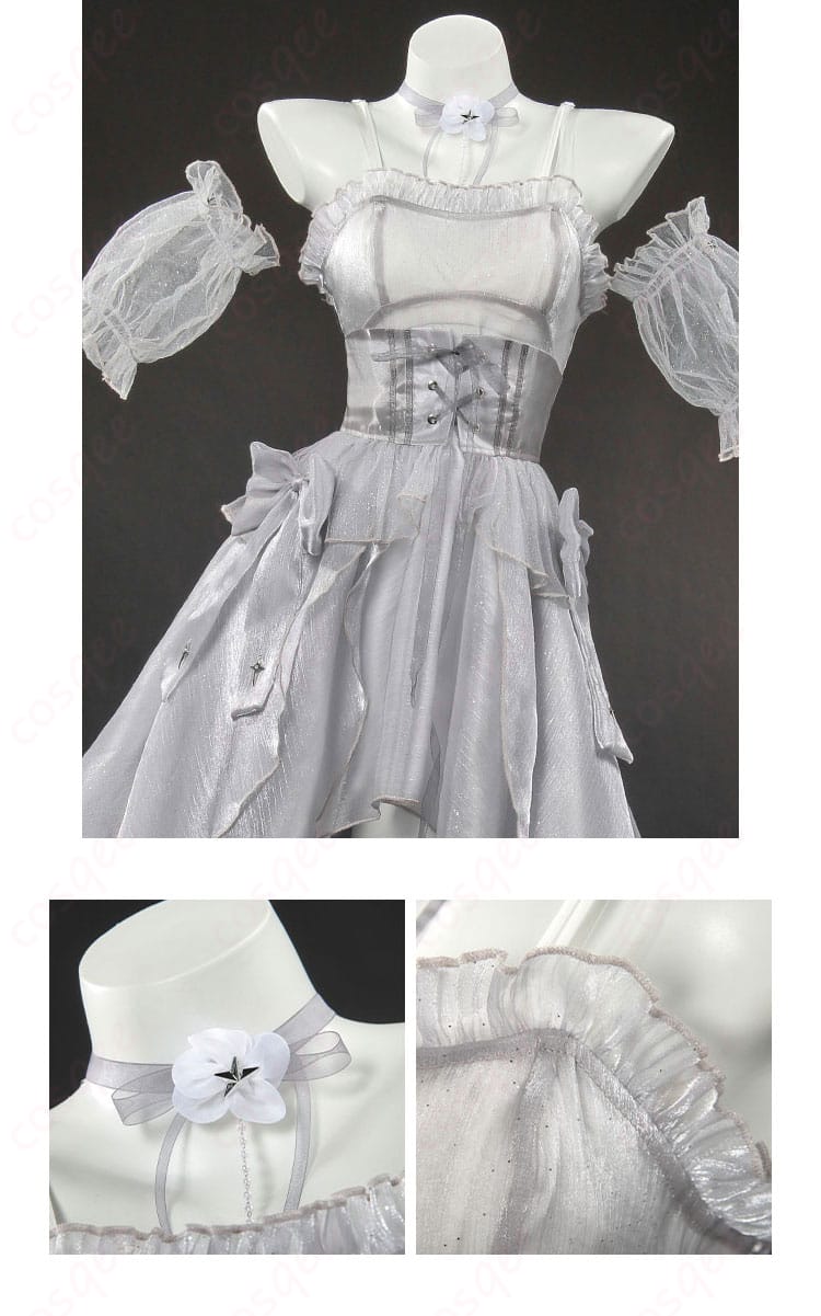 勝利の女神:NIKKE シンデレラ ガラスのプリンセス コスプレ衣装 |撮影・イベント向け-6