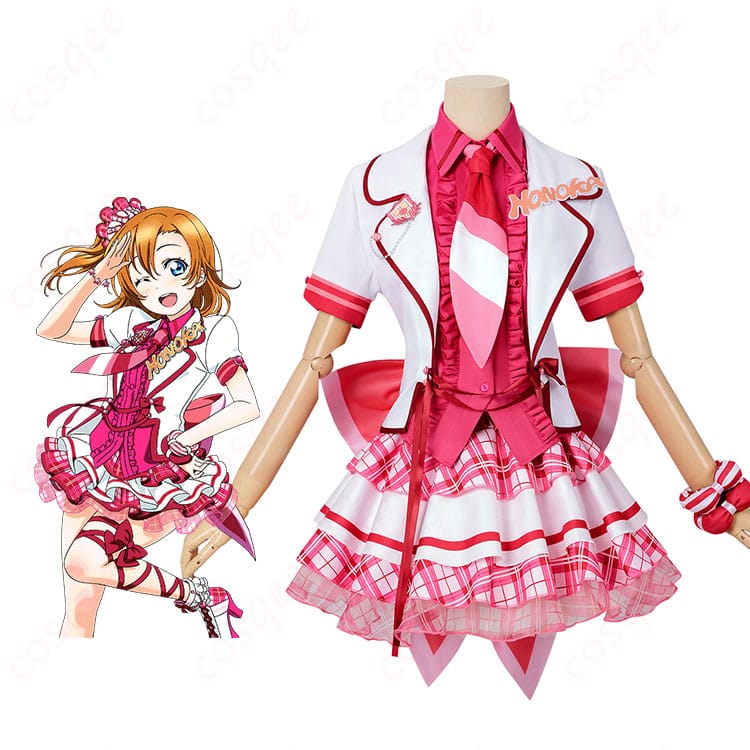 ラブライブ! スクフェスAC×スクコレ「神田明神シャンシャン祭(フェスティバル)」 高坂穂乃果 コスプレ衣装-1