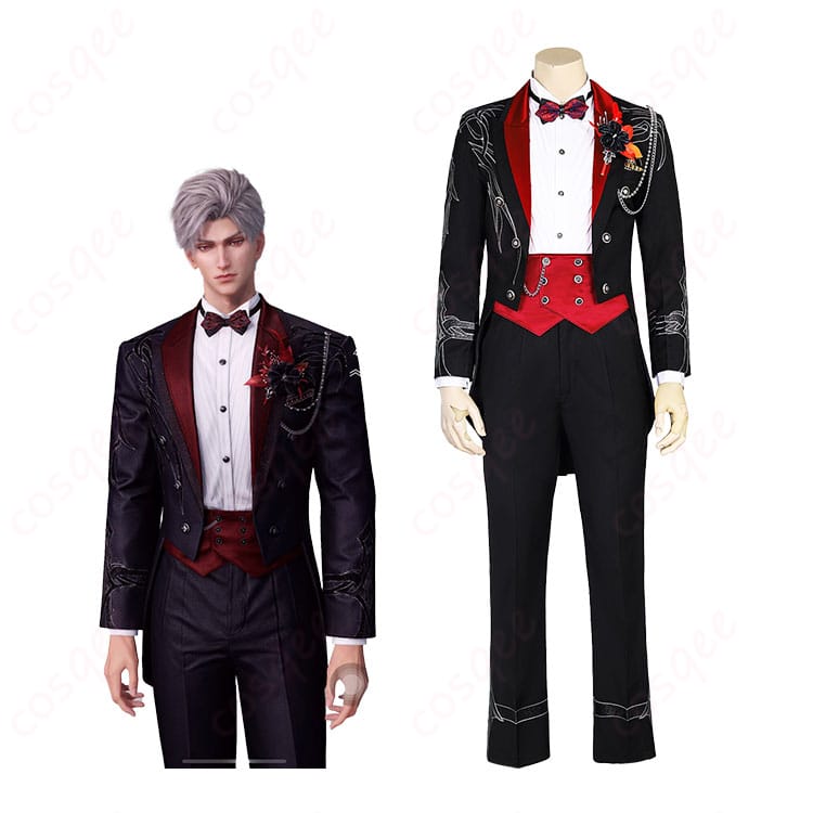 恋と深空 深空の見届けの下に シン 光と闇の領域 コスプレ衣装-1