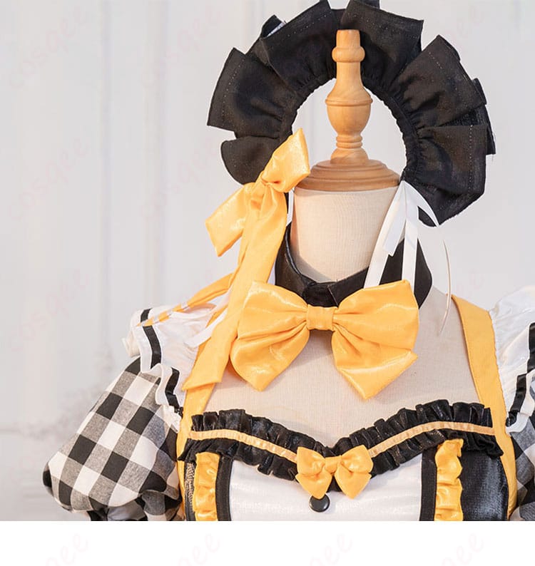 勝利の女神:NIKKE GALLERYコラボカフェ モダニア カフェ店員衣装 コスプレ衣装-5