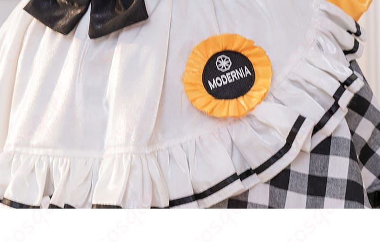 勝利の女神:NIKKE GALLERYコラボカフェ モダニア カフェ店員衣装 コスプレ衣装-6