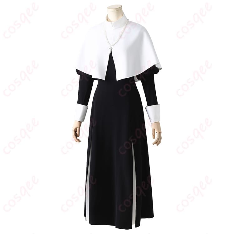 その着せ替え人形は恋をする 喜多川海夢 ロゼの修道服風コスプレで上品に映える - 2枚目の画像