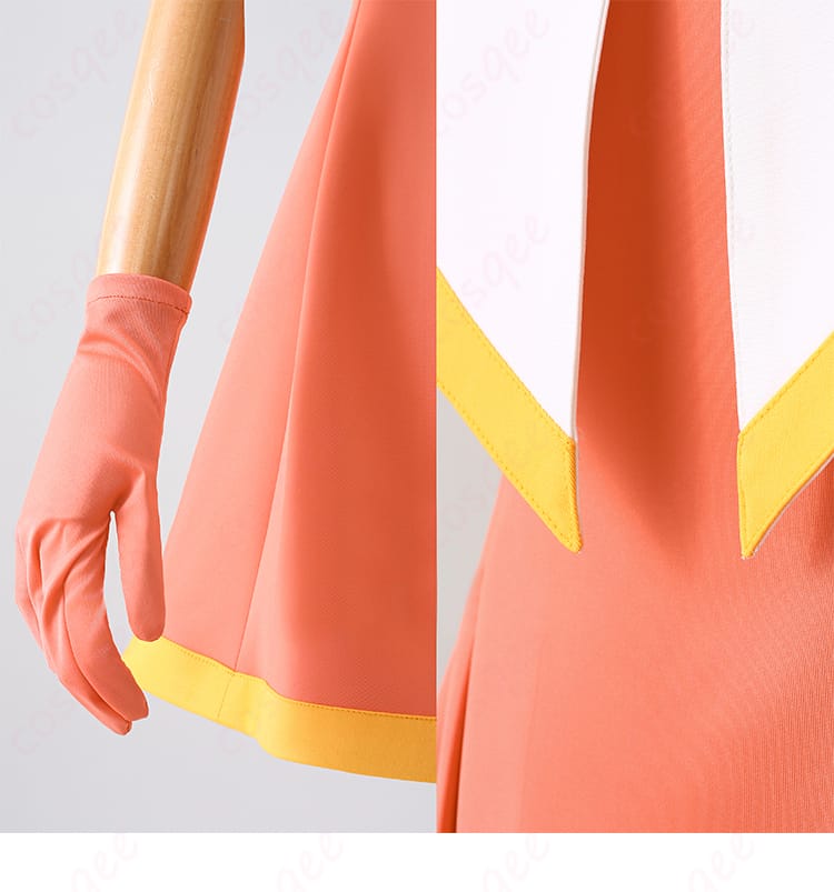 カードキャプターさくら 木之本桜 チアリーディング部 大会用ユニフォーム コスプレ衣装|コスプレ通販-8