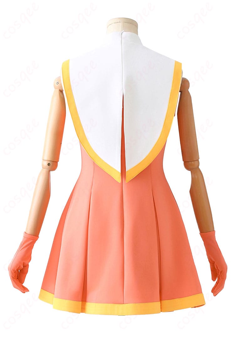 カードキャプターさくら 木之本桜 チアリーディング部 大会用ユニフォーム コスプレ衣装|コスプレ通販-5