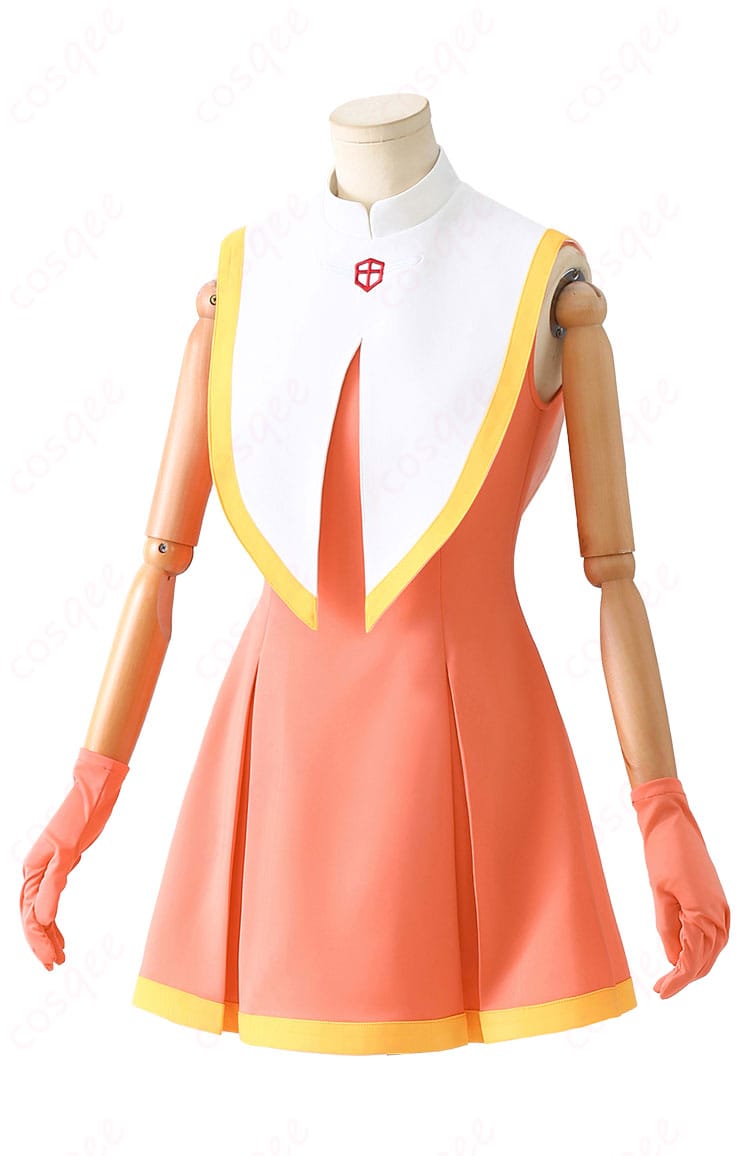 カードキャプターさくら 木之本桜 チアリーディング部 大会用ユニフォーム コスプレ衣装|コスプレ通販-3