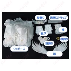 アズールレーン ジェーナスの結婚衣装コスプレ｜純白×翼で清楚にきらめくブライダル - 4枚目の画像（サムネイル）