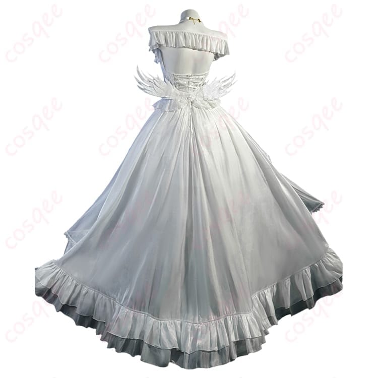 アズールレーン ジェーナスの結婚衣装コスプレ｜純白×翼で清楚にきらめくブライダル - 3枚目の画像