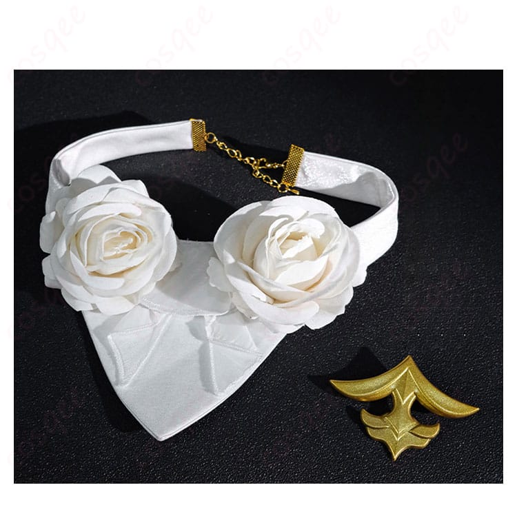 アズールレーン ジェーナス ケッコン衣装 朝焼けに輝く誓い コスプレ衣装-5