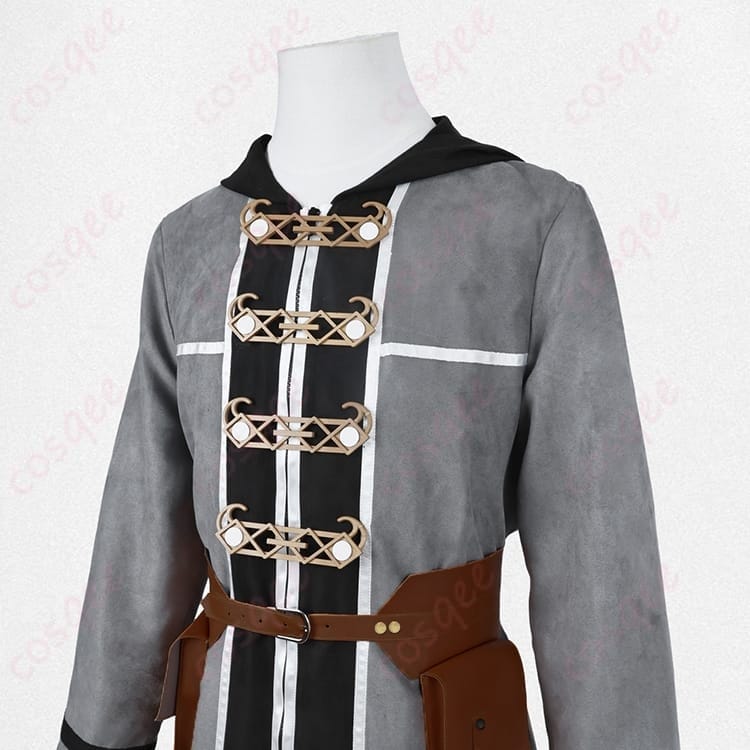 無職転生 ルーデウスの魔術師ローブ風コスプレ衣装｜知的で冒険者らしい佇まいに - 4枚目の画像