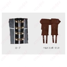 無職転生 ルーデウスの魔術師ローブ風コスプレ衣装｜知的で冒険者らしい佇まいに - 6枚目の画像（サムネイル）