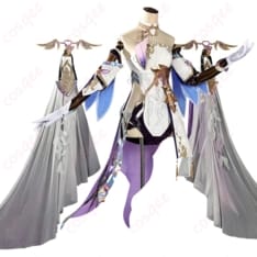 崩壊3rd エリシア 真我・人の律者 舞踏会ドレス風コスプレ 衣装セット - 2枚目の画像（サムネイル）