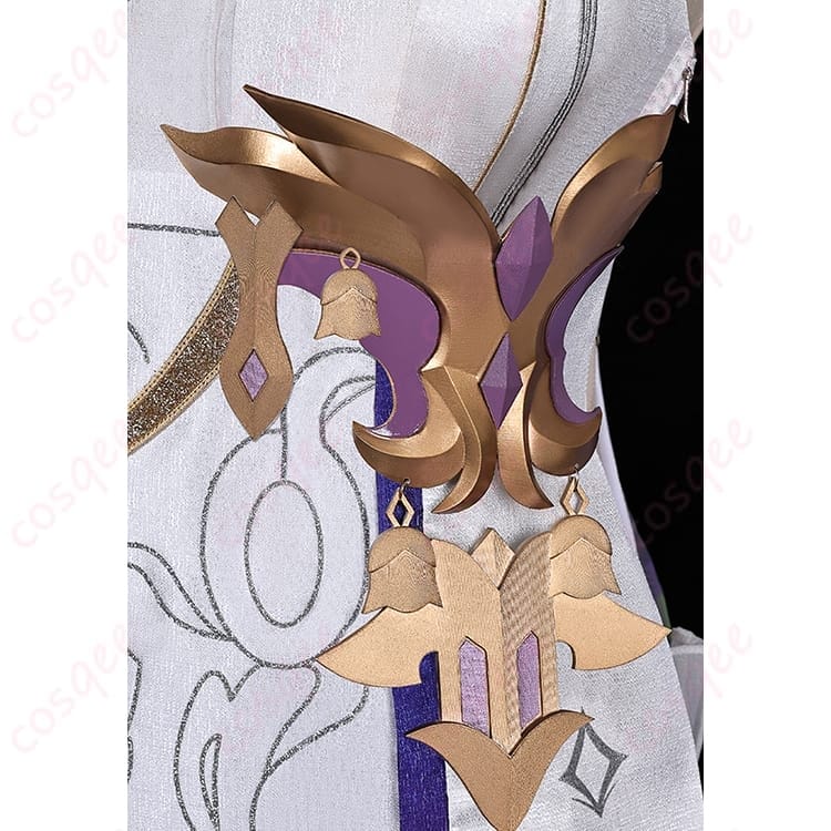 崩壊3rd エリシア 真我・人の律者 舞踏会ドレス風コスプレ 衣装セット - 4枚目の画像