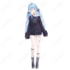 ホロライブ 雪花ラミィ 新衣装のコスプレ衣装 清楚に映えるサイズオーダー対応 - 1枚目の画像（サムネイル）