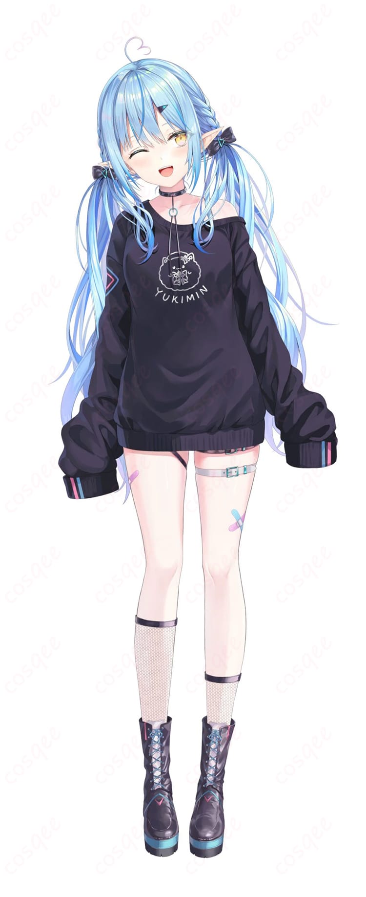 hololive ホロライブ 雪花ラミィ 新衣装 コスプレ衣装-1