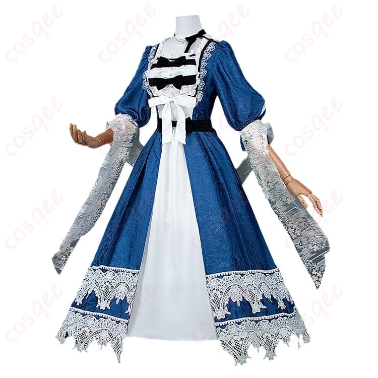 アタナシアの気品を纏うロイヤルドレス コスプレ衣装｜優雅で写真映えする上品セット - 3枚目の画像