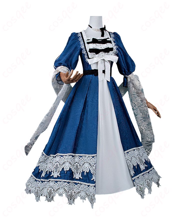 ある日、お姫様になってしまった件について アタナシア・デイ・エルジェア・オベリア コスプレ衣装-4