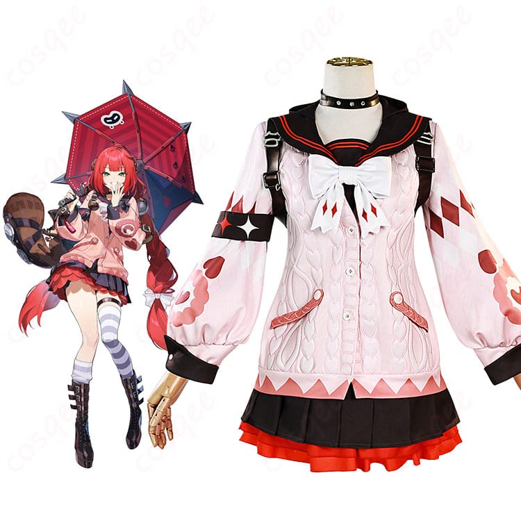 ゼンレスゾーンゼロ 浮波柚葉 コスプレ衣装-1