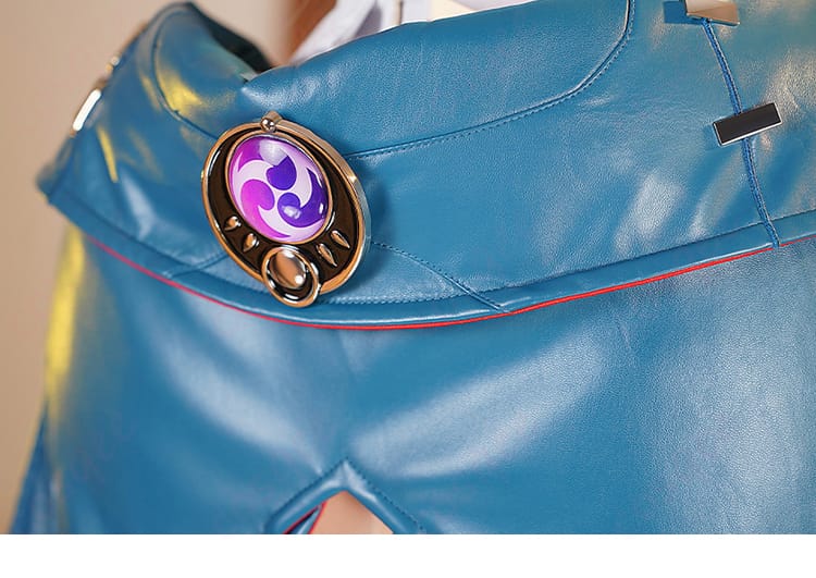 原神 イネファ 女性型ロボット コスプレ衣装-8