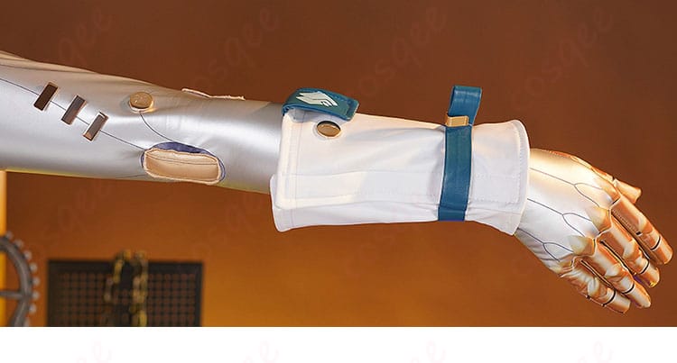 原神 イネファ 女性型ロボット コスプレ衣装-15