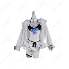 ホロライブ 兎田ぺこら ホロナツ新衣装 メイド水着風コスプレで夏の主役に - 1枚目の画像（サムネイル）