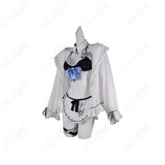 ホロライブ 兎田ぺこら ホロナツ新衣装 メイド水着風コスプレで夏の主役に - 2枚目の画像（サムネイル）