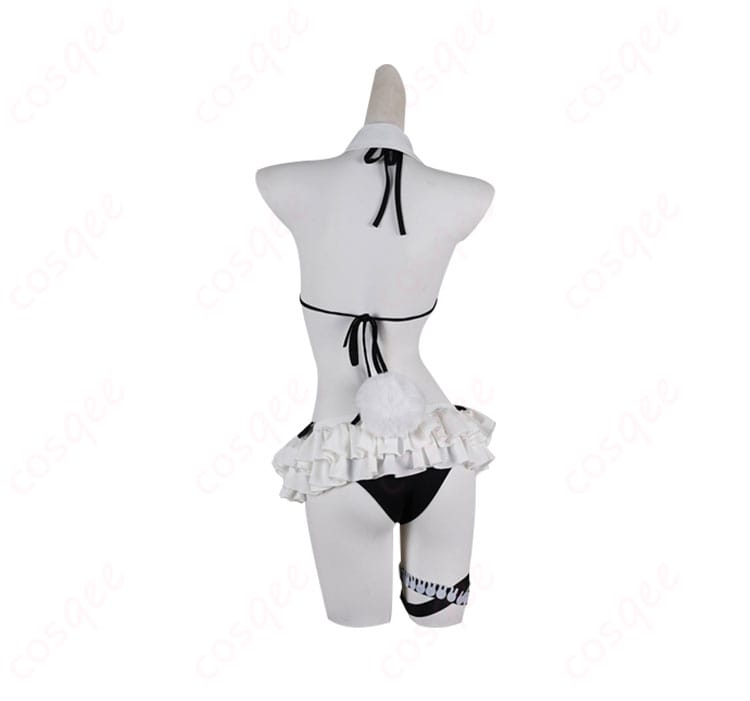 hololive ホロライブ 兎田ぺこら コスプレ衣装 ホロナツパラダイス新衣装 メイド 水着-8