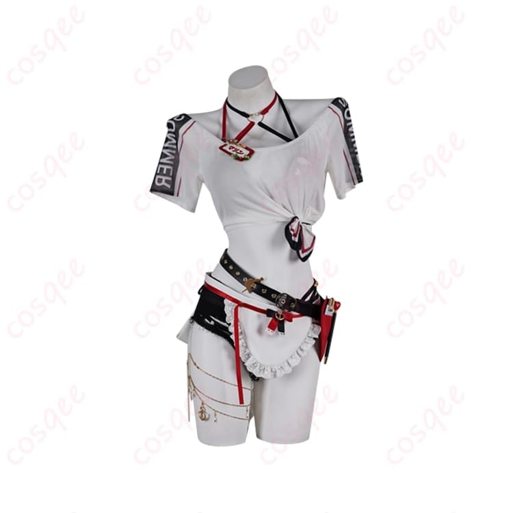 ホロライブ 宝鐘マリン ホロナツ新衣装のコスプレ水着セット 南国映えで撮影もイベントも主役級 - 1枚目の画像