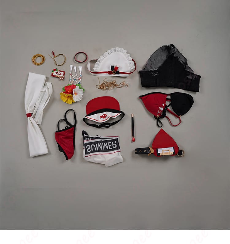 hololive ホロライブ 宝鐘マリン コスプレ衣装 ホロナツパラダイス新衣装 水着-20