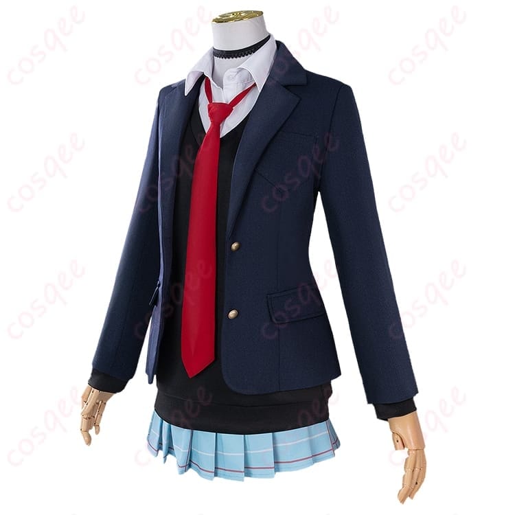 その着せ替え人形は恋をする 喜多川海夢の制服コスプレ｜軽やかで写真映えするスクールコーデ - 2枚目の画像