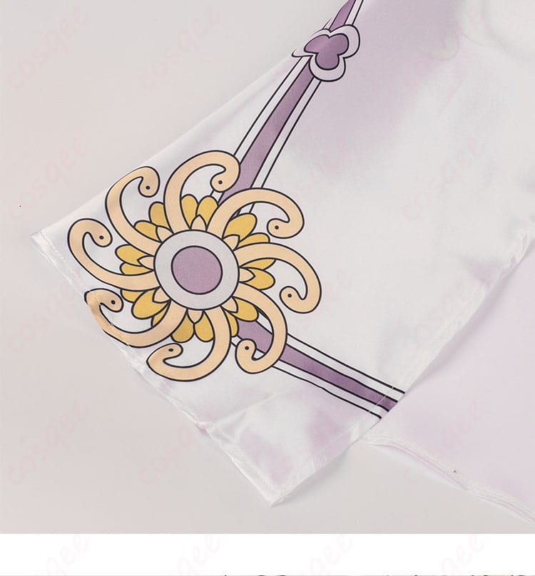 ONE PIECE(ワンピース) ボア・ハンコック コスプレ衣装 白色コスチューム-10