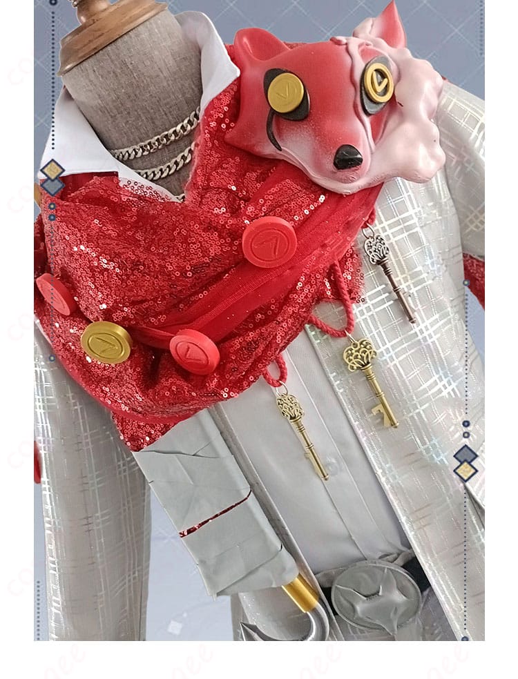 IdentityV 第五人格 火災調査員(フロリアン・ブランド) 霊狐 コスプレ衣装-7