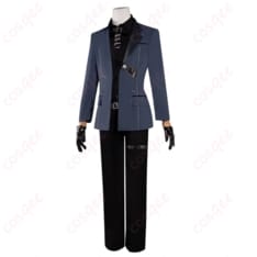 恋と深空 シン 禁域の外コスプレ衣装 黒コート×ベストの端正セットで写真映え - 1枚目の画像（サムネイル）