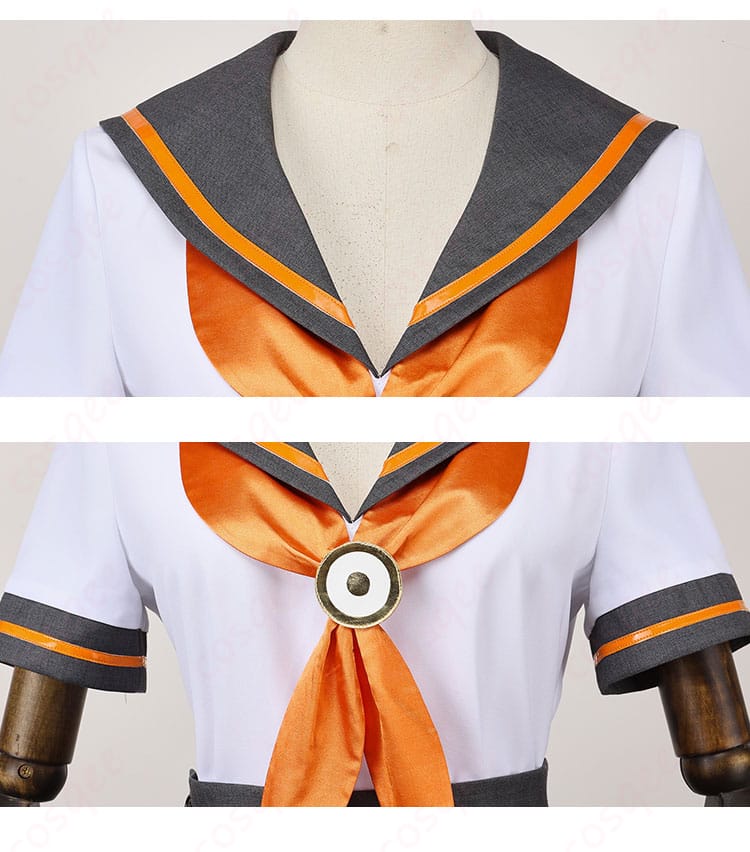 Fate/Grand Order 岸波白野 ザビ子 コスプレ衣装 制服 セーラー服-5