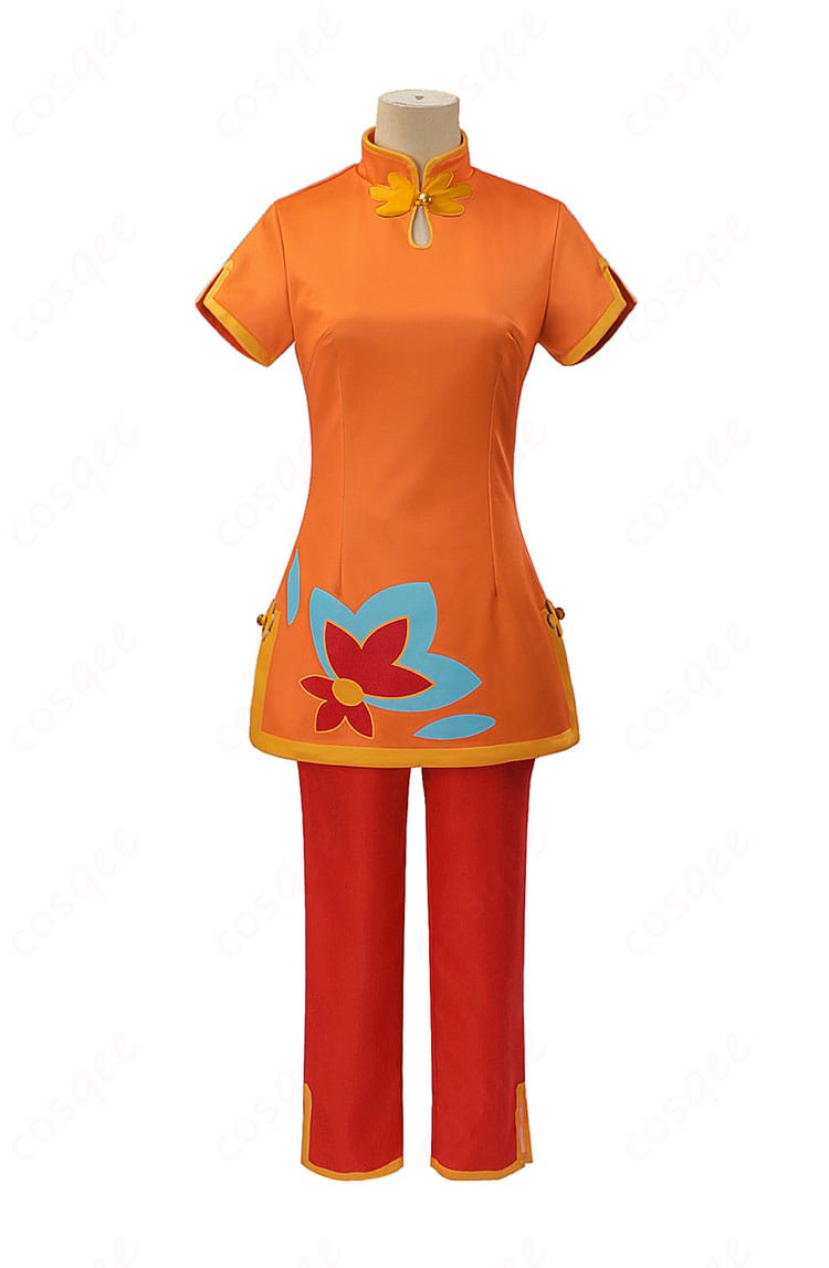 劇場版カードキャプターさくら 木之本桜 チャイナ服 コスプレ衣装-2