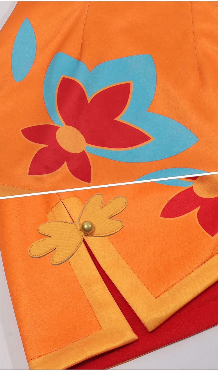 劇場版カードキャプターさくら 木之本桜 チャイナ服 コスプレ衣装-7