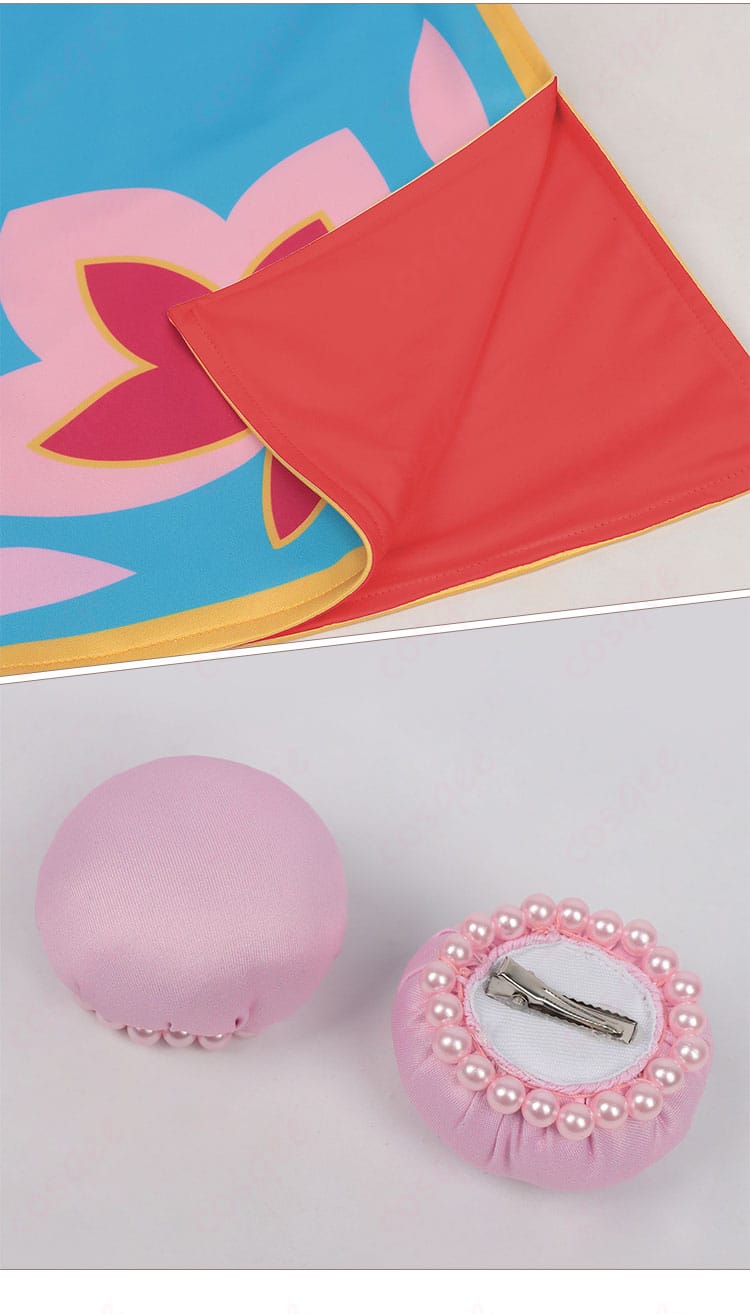 劇場版カードキャプターさくら 大道寺知世 チャイナ服 コスプレ衣装-7