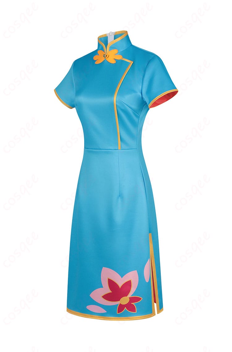 劇場版カードキャプターさくら 大道寺知世 チャイナ服 コスプレ衣装-4