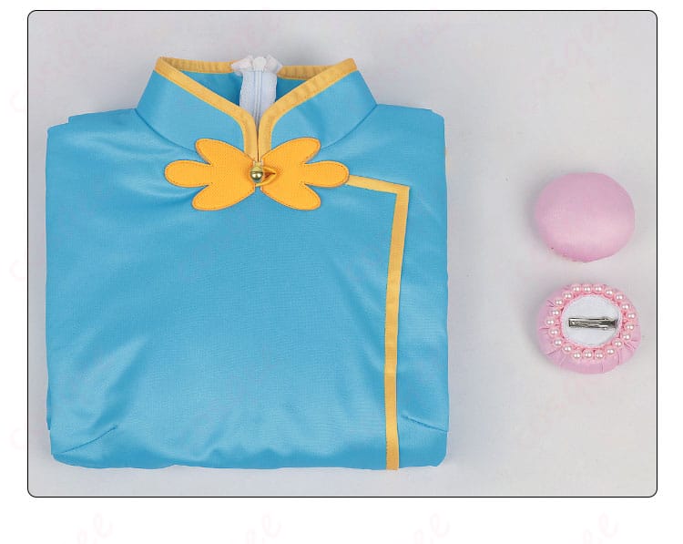 劇場版カードキャプターさくら 大道寺知世 チャイナ服 コスプレ衣装-8