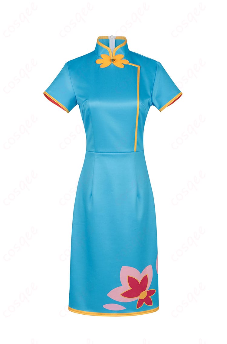 劇場版カードキャプターさくら 大道寺知世 チャイナ服 コスプレ衣装-2