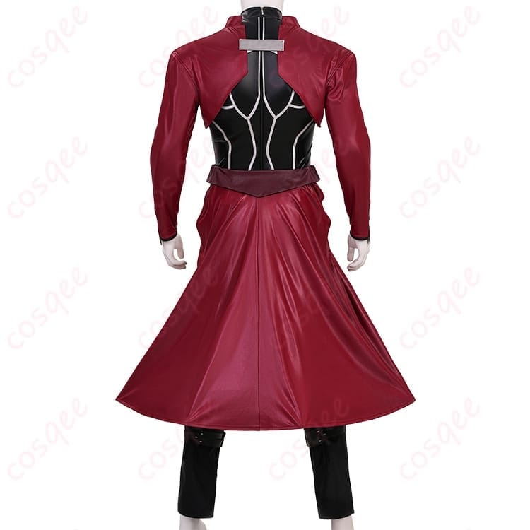 Fate/stay night アーチャー（エミヤ） コスプレ衣装 赤黒が冴える戦闘映えスタイル - 4枚目の画像