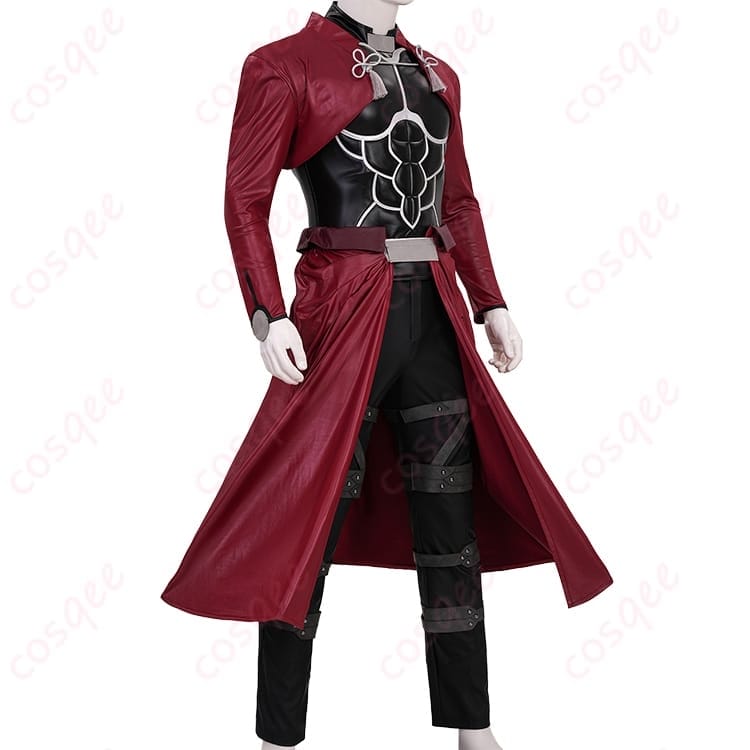 Fate/stay night アーチャー（エミヤ） コスプレ衣装 赤黒が冴える戦闘映えスタイル - 2枚目の画像
